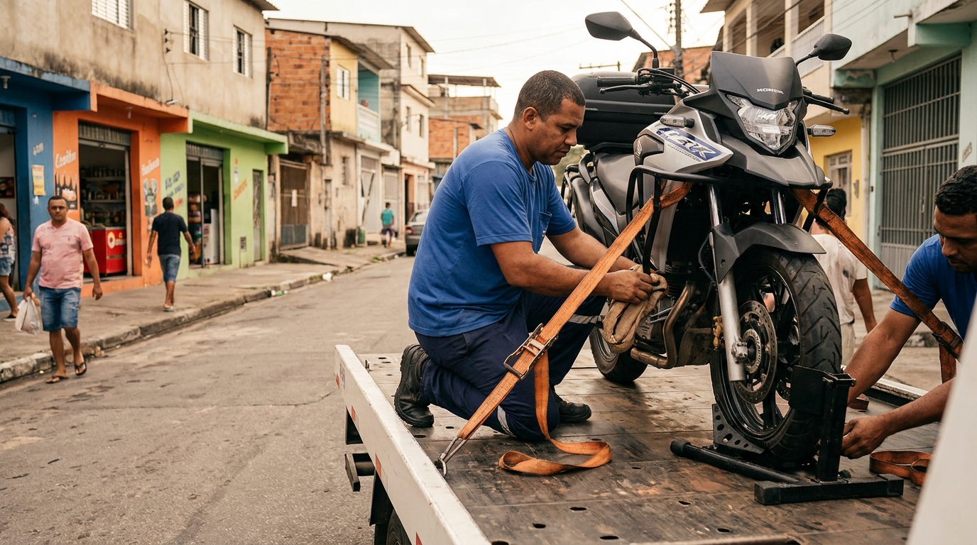 Guincho para Moto perto de mim em Contagem‑MG
